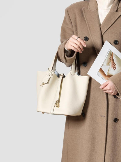 Women's Fashionable Cowhide Leather Handbag
