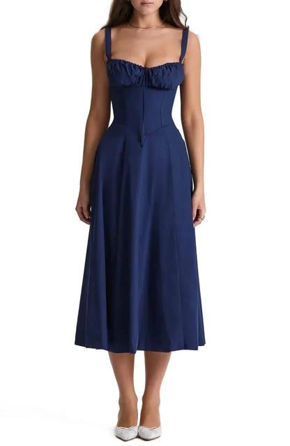🌸Women's Floral Strapless Dress 🌸Slim-Fit, Waist-Cinching, and Body-Sculpting Style