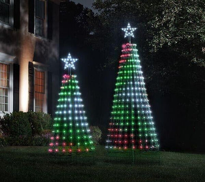 Multi-Color LED Animated Outdoor Christmas Tree