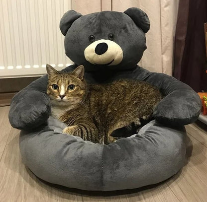 Teddy Bear Pillow Cat And Dog Beds