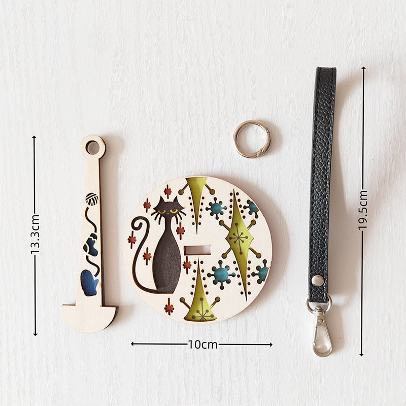Wooden Portable Yarn Holder - The Perfect Tool for Crochet Enthusiasts