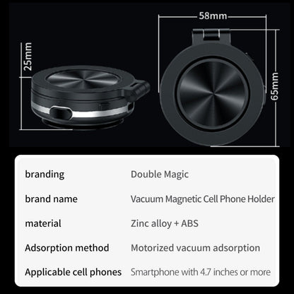 Vacuum Magnetic Car Phone Holder