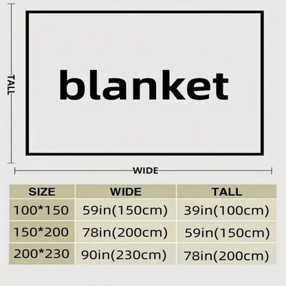 2025 Hot Sale🔥Popular Thickened Rabbit Plush Nap Blanket, Flannel Milk Velvet Cover Blanket