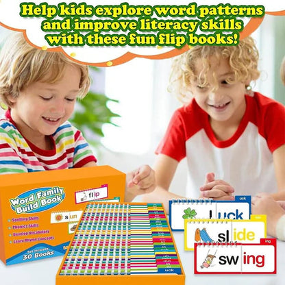 30 Read and Rhyme Flip Books