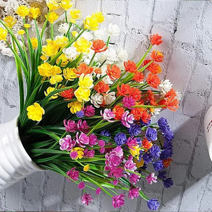 Outdoor Artificial Flowers💐1 Bundle(Includes 30 Flowers)
