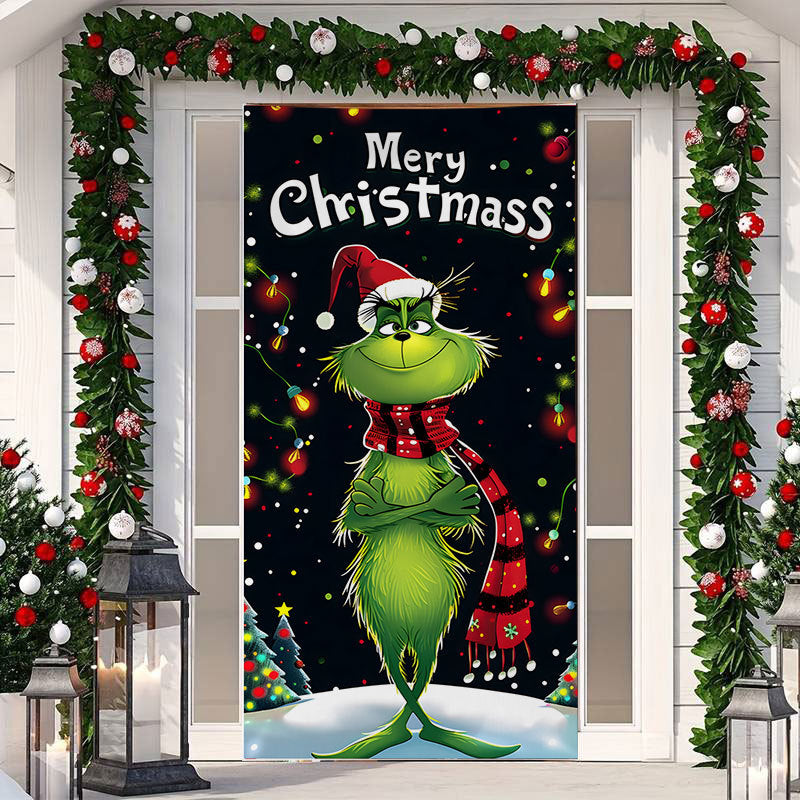 New Christmas Door Sticker