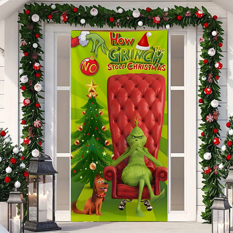 New Christmas Door Sticker