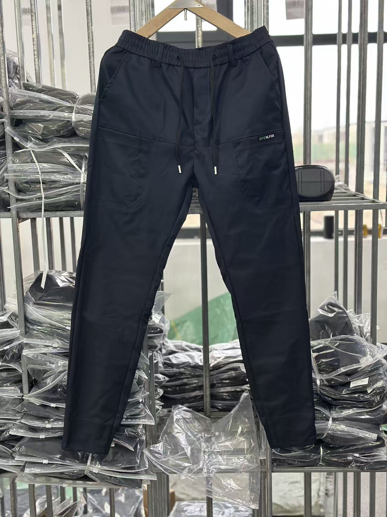 Men's High Stretch Multi-Pocket Skinny Cargo Pants