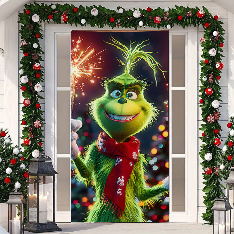 New Christmas Door Sticker