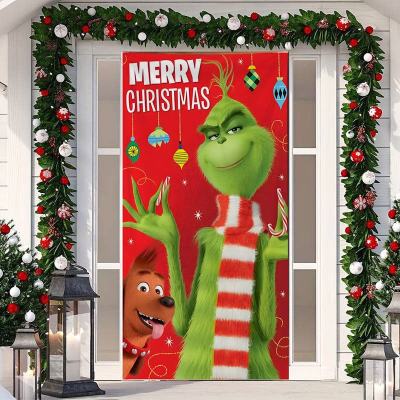 New Christmas Door Sticker