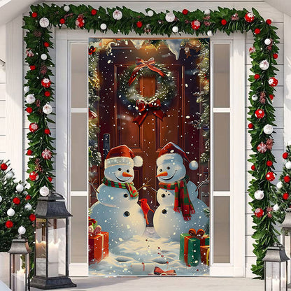 New Christmas Door Sticker