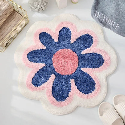 Modern Flower Rug