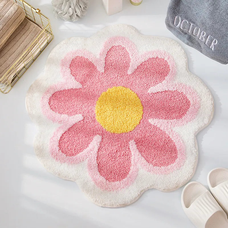 Modern Flower Rug