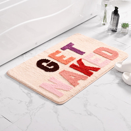 "Get Naked" Bath Rug