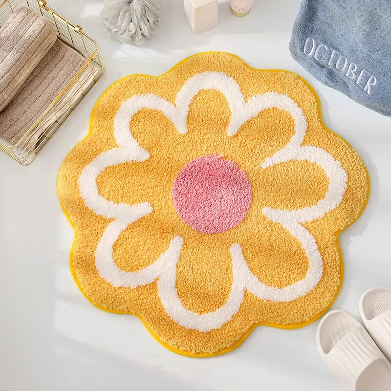 Modern Flower Rug