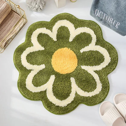 Modern Flower Rug