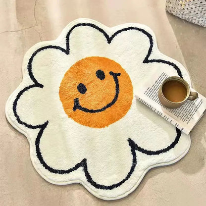 Modern Flower Rug