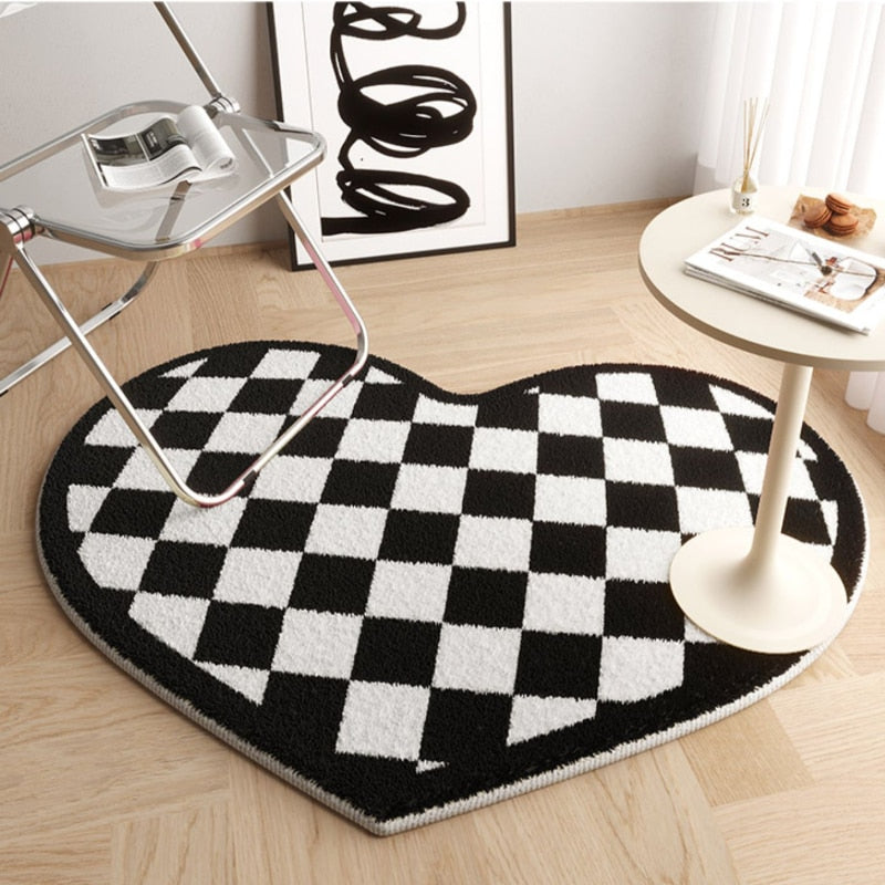 Heart Shaped Rug Design