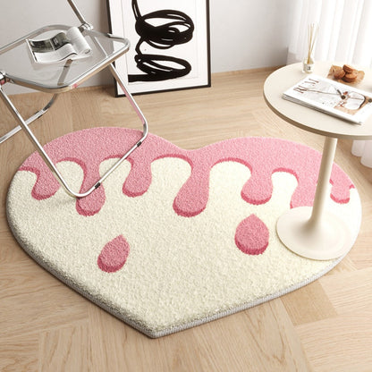 Heart Shaped Rug Design