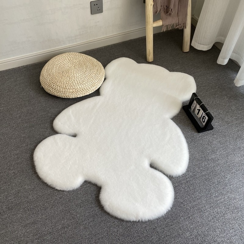 Cuddly Teddy Bear Rug