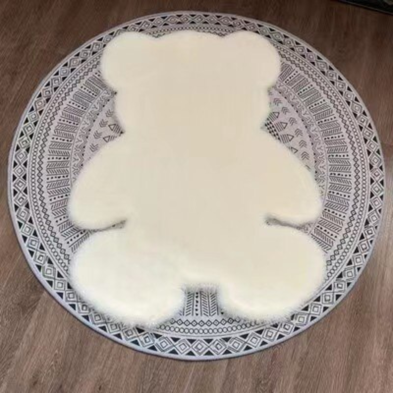 Cuddly Teddy Bear Rug