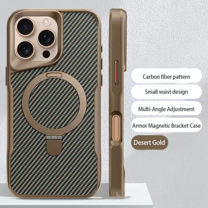 Fiber Textured Backplate Magsafe Magnetic Case