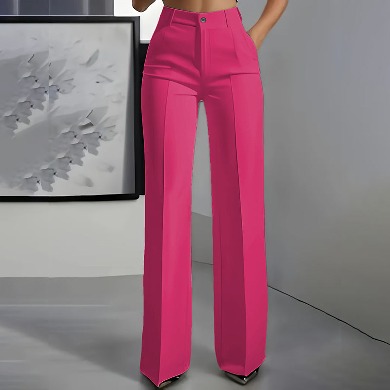 💓Women's High-Waisted Slim Formal Pants