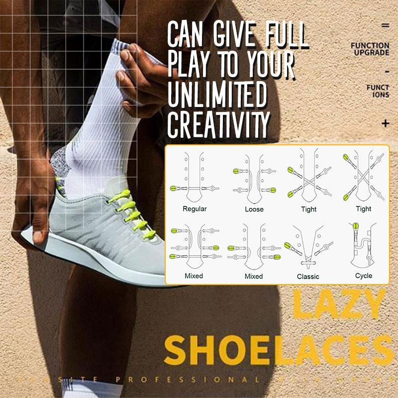 🎀No-Tie Elastic Shoelaces Comfort Flexible