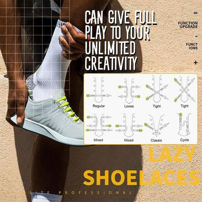 🎀No-Tie Elastic Shoelaces Comfort Flexible