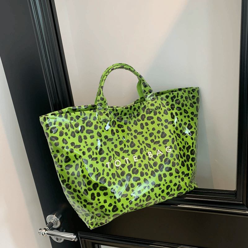 Women's Letters Print Tote Bag