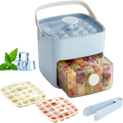 ❄️Summer Hot Seller 48-Cube Press To Release Ice Tray