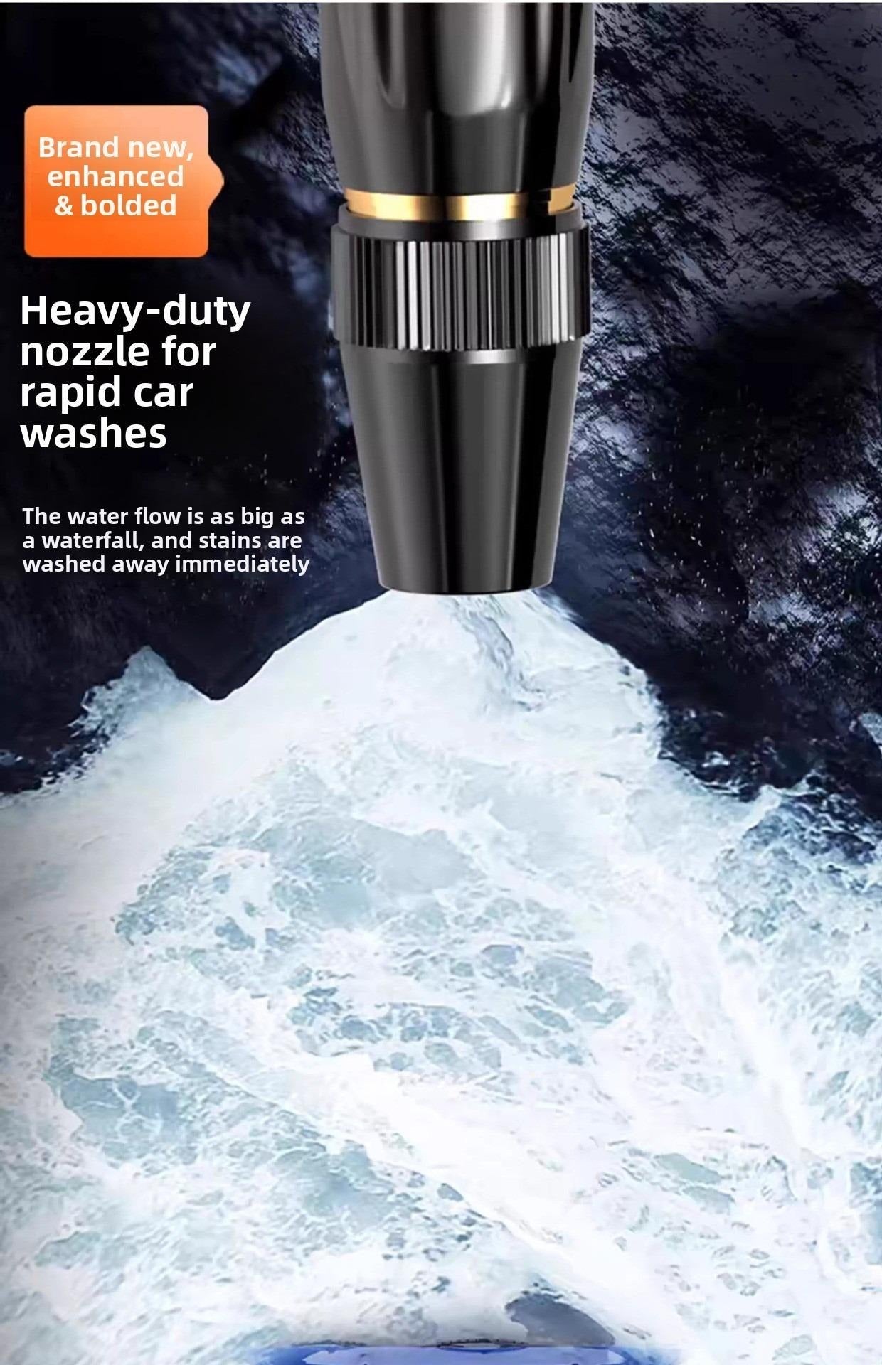 Home High-Pressure Car Wash Pump & Spray Nozzles
