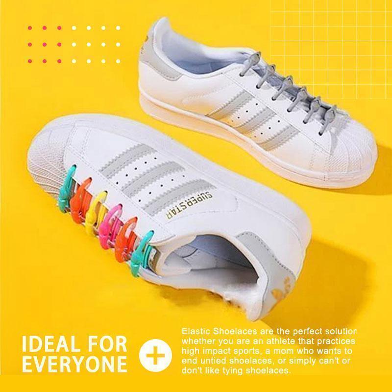 🎀No-Tie Elastic Shoelaces Comfort Flexible