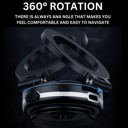 Vacuum Magnetic Car Phone Holder