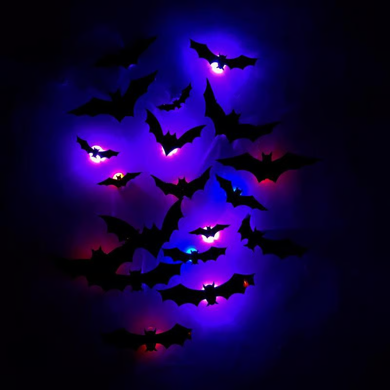 💥3D Bat Design LED Decoration