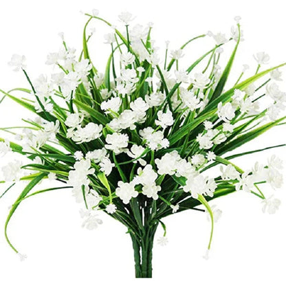 Outdoor Artificial Flowers💐1 Bundle(Includes 30 Flowers)