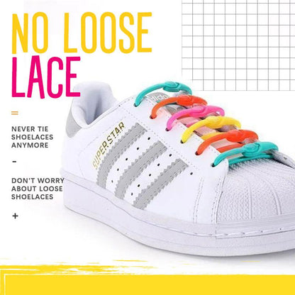 🎀No-Tie Elastic Shoelaces Comfort Flexible