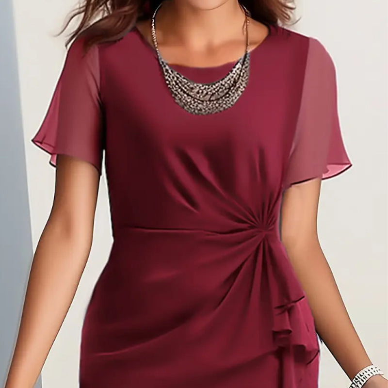 👗Elegant Fashion Solid Color Dress