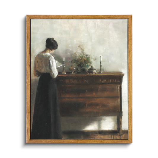 Vintage Lady Art Paintings