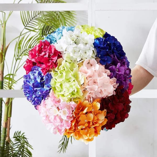 💐UV Resistant Lifelike Artificial Hydrangea Flowers