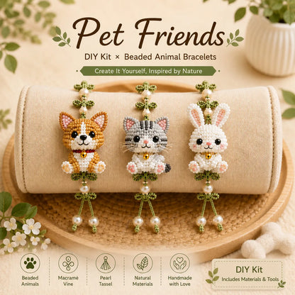 🦋Animal Beaded Bracelet DIY Kit Series🐞