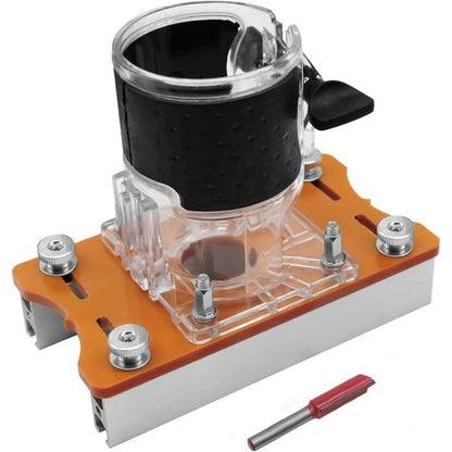 2-in-1 Invisible Fastening Nut Slotting Base