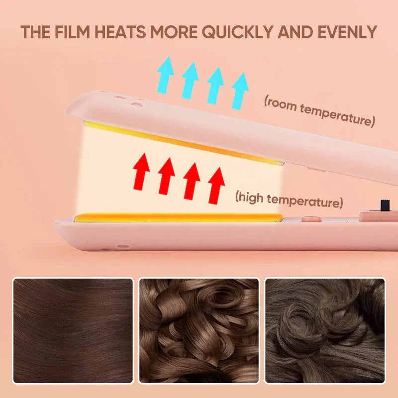 Mini Dual-Purpose Curling Iron Portable Hair Styling Tool