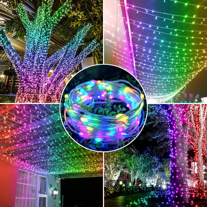 Multi-Color LED Animated Outdoor Christmas Tree