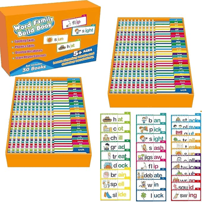 30 Read and Rhyme Flip Books