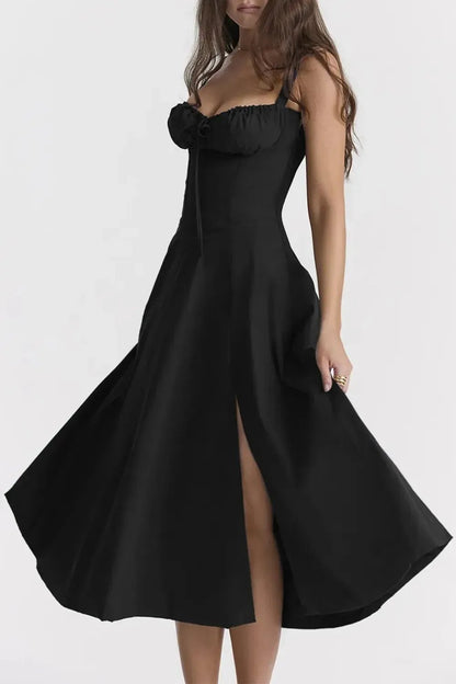 🌸Women's Floral Strapless Dress 🌸Slim-Fit, Waist-Cinching, and Body-Sculpting Style