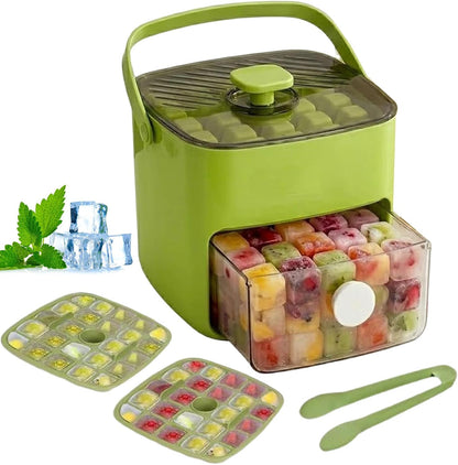 ❄️Summer Hot Seller 48-Cube Press To Release Ice Tray