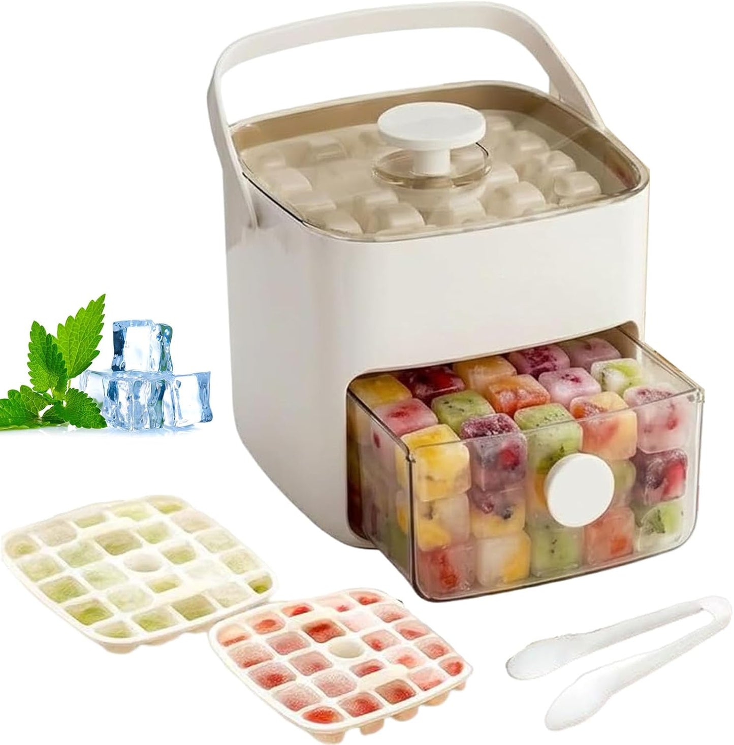 ❄️Summer Hot Seller 48-Cube Press To Release Ice Tray
