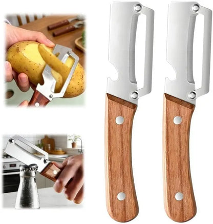 🍏2-Pack 2-in-1 Multifunctional Vegetable Peelers