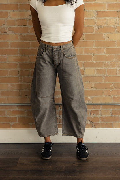 2025 Mid-Rise Barrel Jeans (BUY 2 Free Shipping)